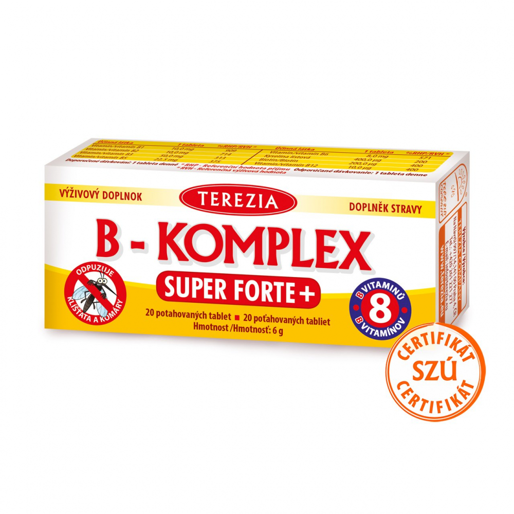 Terezia company B-Komplex Super Forte 100tbl.
