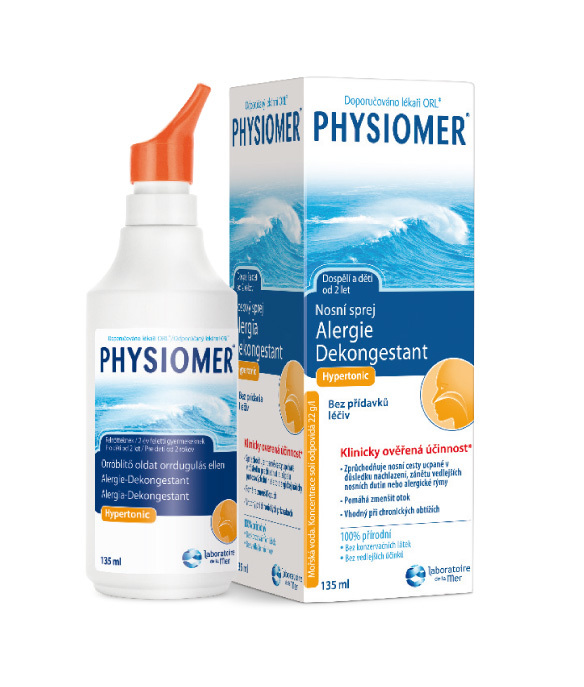 Physiomer Hypertonický nosní sprej 135ml