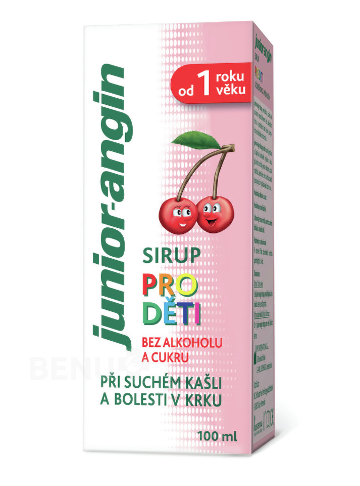 Junior-angin sirup pro děti 100ml
