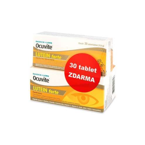 Ocuvite LUTEIN forte tbl. 60+30 ZDARMA