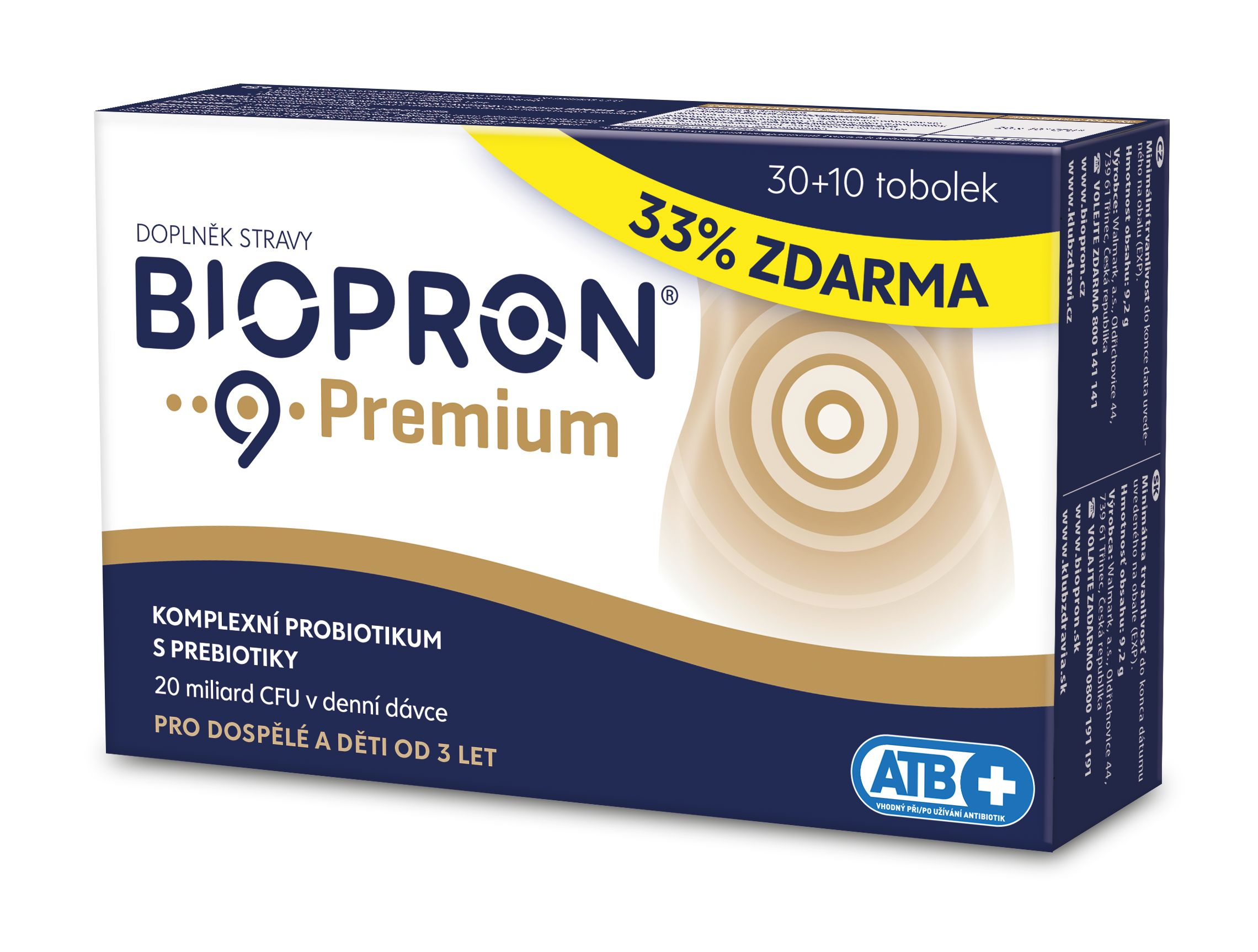 Walmark Biopron9 PREMIUM tob.30+10 bls