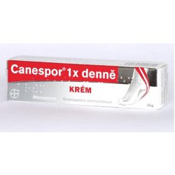 Canespor 1x denně krém drm.crm.1x15gm 1%