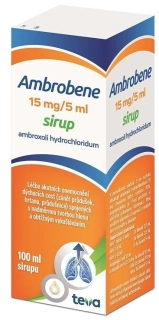 Ambrobene sir.100ml 15mg/5ml
