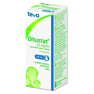 Ditustat 22 mg/ml perorální kapky 50 ml