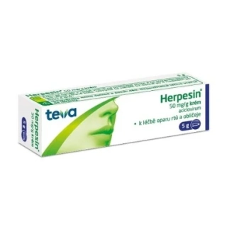 Herpesin krém drm.crm.1x5g 5%