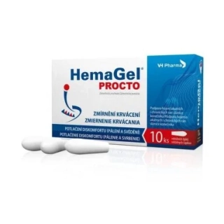 HemaGel procto čípky 10ks