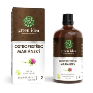 Green idea Ostropestřec mariánský lihový extrakt 100ml