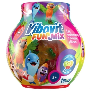 Vibovit FunMix želé bonbóny multivitamíny 50ks