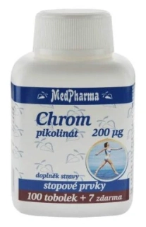 MedPharma Chrom pikolinát 200mcg tob.107